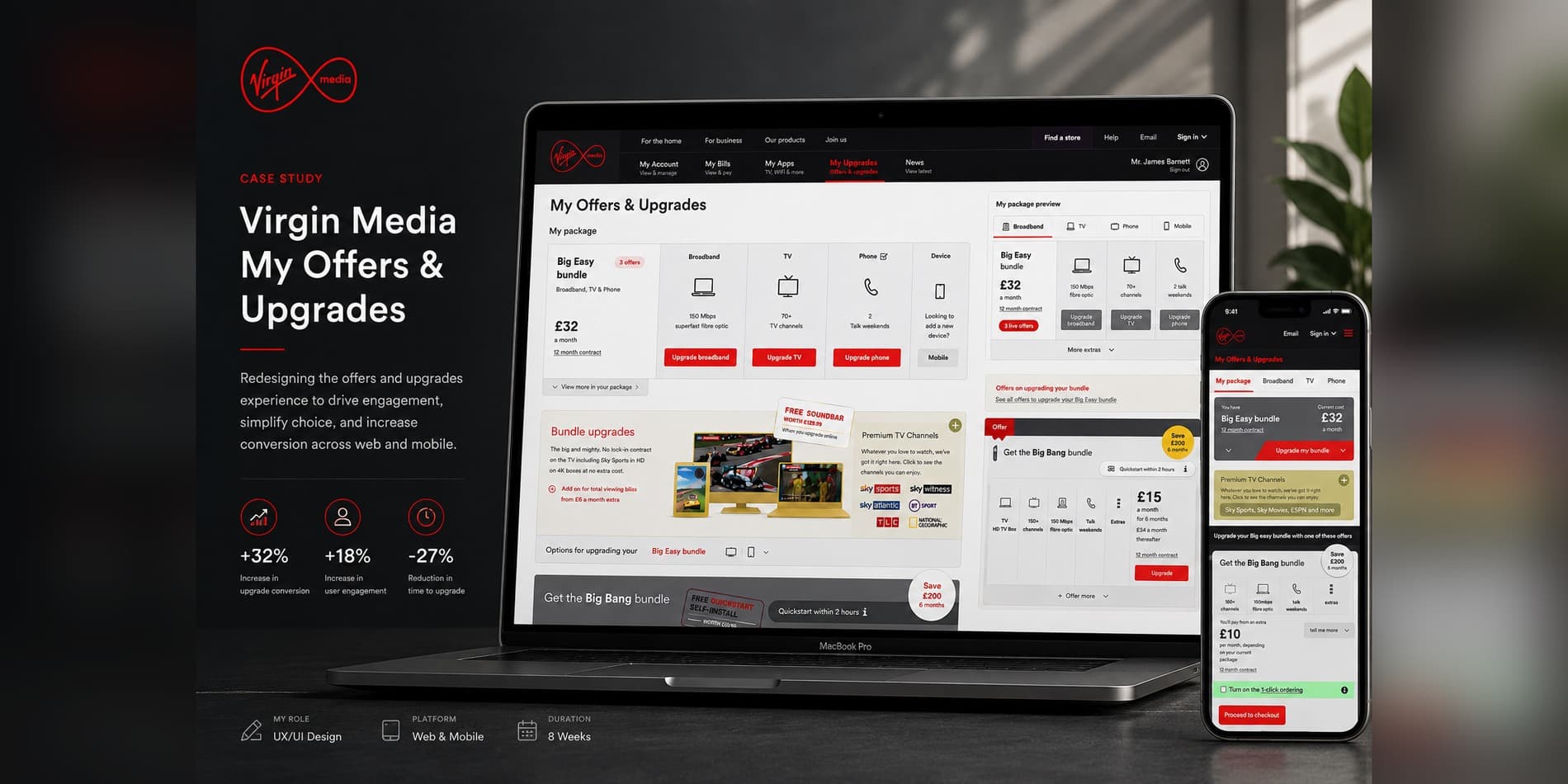 Virgin Media — project cover